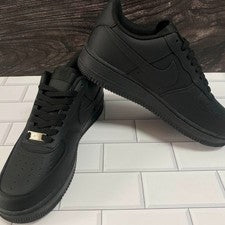 🔥Nike Air Force 1 '07 | Múltiples Tamaños | Triple Negro | Envío Rápido