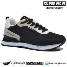 ZAPATOS DEPORTIVOS INFORMALES PARA CORRER DE ESPUMA VISCOELÁSTICA PARA HOMBRES PARA CORRER GIMNASIO CAMINAR TALLA