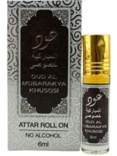 Ahsan Oud Al Mubarakya Khusosi Roll On Perfume Aceite - 6 ml (sin caja al por menor)