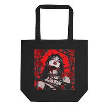 Bolso de Mano Gótico Niña Gótico Rosas Nugoth Eco