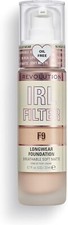 Filtro IRL Revolution Beauty London, base de larga duración, cobertura media a completa