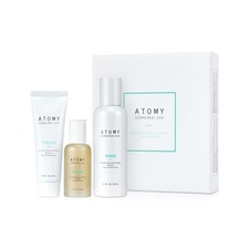 ATOMY Derma Real Cica Juego de 4 ítems Crema + Ampolla + Tóner + Gel Limpiador Set
