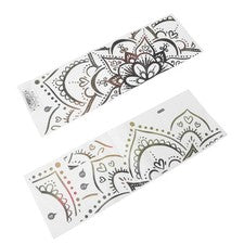 1 Juego de Pegatinas de Pared Mandala Reutilizables PVC Autoadhesivas Decoración del Hogar Colores Surtidos