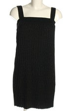 Vestido de punto mujer H&M talla 34 elegante viscosa negro