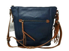 Mochila bandolera de cuero estilo cubo The SAK Ashland para mujer
