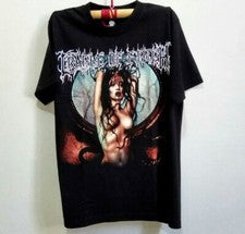 Cradle of Filth Band Camiseta Negra Clásica Unisex Camiseta Talla S-4XL ZL172