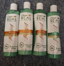 Acondicionador Dove Real Bio-Mimetic Care Resist 10 oz paquete de 3 lote + reparación RE+AL
