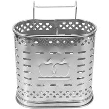 Solución de almacenamiento de utensilios de acero inoxidable estante para palillos de mostrador de cocina