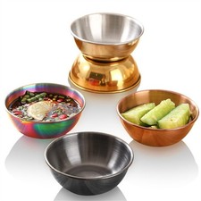 Salsas funcionales de acero inoxidable de 4 piezas para todas tus necesidades culinarias