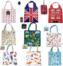 Bolso de compras plegable para compras de comestibles de por vida con bolsa ecológica reutilizable
