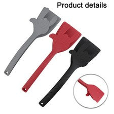 Juego de herramientas de cocina de nailon 3 pinzas para espátula abatibles para todas tus creaciones culinarias
