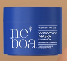 Mascarilla capilar Neboa ceramida, regeneradora y fortalecedora, cuidado capilar durante la noche, 300 ml