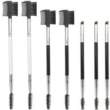 Juego de 7 brochas de maquillaje brochas de doble extremo herramientas cosméticas de belleza (estilo mixto)