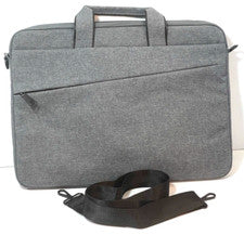 Estuche de Transporte para Portátil Gris Doble Asas Ajustable Bandolera o Correa para el Hombro Nuevo
