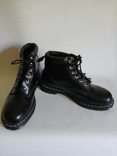 Zapato de Combate Hombre The Orignal Doc Martin Negro Hasta el Tobillo Talla 12M