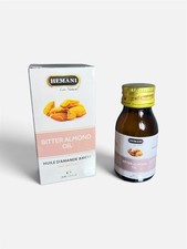Aceite de almendras amargas 100 % puro natural orgánico cuidado de la piel rostro cuerpo cabello 30 ml / 1 fl