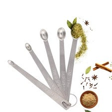 NUEVO Cuchara dosificadora de acero inoxidable para ingredientes cocinar hornear ayudante de cocina