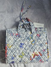 Vera Bradley Coastal Breezy Butterflies Organizador Colgante de Viaje Esencial Nuevo con Etiquetas