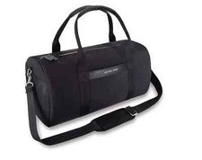 Bolso de Lona Michael Kors Lautner Unisex Negro En Nylon NUEVO Con Etiquetas
