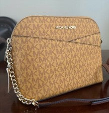 Bandolera para mujer Michael Kors 35F1GTVC6B, mediana - amarilla