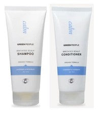 Champú y acondicionador para cuero cabelludo irritado Green People Hair Care 200 ml - Paquete nuevo
