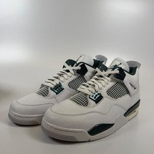Jordan 4 Retro Oxidado Verde Blanco Hombre Tenis FQ8138-103 Talla 13