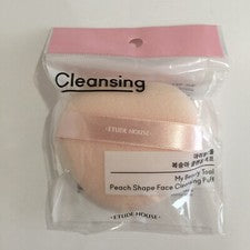 Puff de limpieza facial con forma de melocotón Etude House