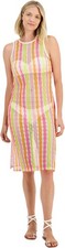 Vestido para mujer Miken tejido abierto multi pequeño