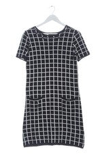 Vestido de punto Cortefiel para mujer negro viscosa mezcla casual elegante talla 38