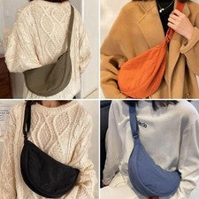 NUEVO Bolso de mano de nailon para mujer con correa para el hombro Bandolera axila Bolso de viaje