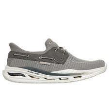 Zapato sin cordones SKECHERS RF: Arch Fit Orvan Shoreman gris para hombre tallas 7-14 NUEVO