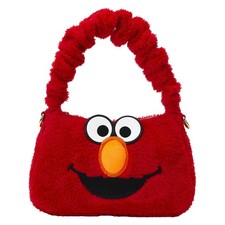 Bolso Cruzado De Peluche De Elmo De Plaza Sésamo