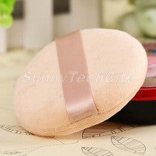 Esponja redonda grande en polvo soplo facial maquillaje impecable belleza herramienta cosmética