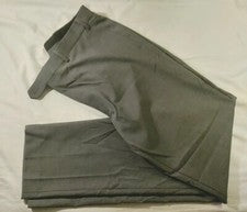Pantalones de traje para hombre Calvin Klein gris rayón poliéster spandex sin forro 36x31 nuevos sin etiquetas