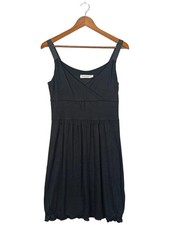 Turnover Empire vestido mujer vestido azul estampado de trenzas talla 36 casual streetwear