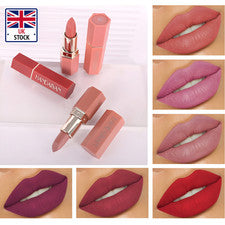 6 Colores Mate Lápiz Labial Terciopelo Larga Duración Pigmento Impermeable Color Labial Maquillaje