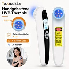 Dispositivo de terapia de luz UVB 308 nm 6 diodos cinta estrecha fototerapia cuidado de la piel