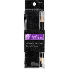 Paquete de 2 - Hermoso dúo resaltador de cejas perfectas de salón, mediano, 2 piezas