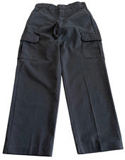 Pantalones cargo industriales Red Kap PT88 30x32 carbón para hombre nuevos sin etiquetas