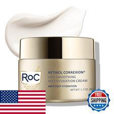 Crema hidratante facial antienvejecimiento hidratación diaria Roc Retinol Correxion Max