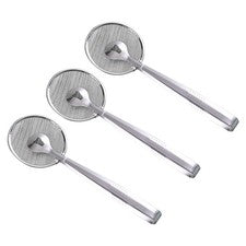 3 Pcs Multifunktionaler Küchenkochlöffel Lebensmittelfiltermasch