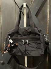 Kipling Klara Bandolera Bolso de Hombro Cartera en Negro HB7697 NUEVO CON ETIQUETAS