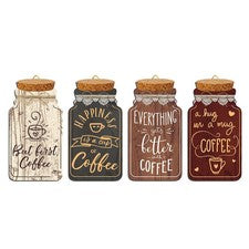 4 piezas arte de pared de madera decoración rústico colgante de pared artesanía hogar bar decoración para regalo