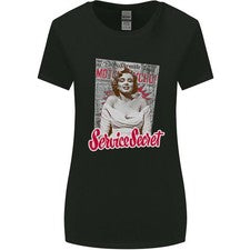 Camiseta De Corte Más Amplio Para Mujeres De Moda Secreta