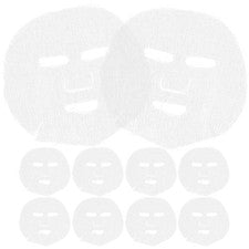 50 Piezas Mascarilla Facial Hojas Gasa Reutilizable Cómoda Humedad para el Cuidado de la Piel