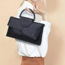 Bolso de mano de cuero PU para mujer elegante bolso de hombro de lujo monederos bolso para dama