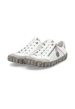 Zapatillas Rieker Mujer Casual Cómodas Memory-Foam L0355-80 Blanco