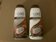 Champú y acondicionador Avon Care Hair Free Restoring con aceite de coco 400 ml