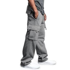 Pantalones deportivos G-Style EE. UU. para hombre de peso pesado polar de carga con bolsillo