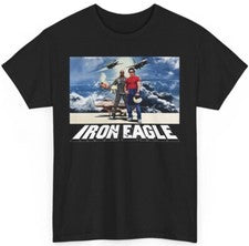 Camiseta Iron Eagle - Lou Gossett Jr - Camiseta Retro Clásica Aventura Años 80 - Nueva